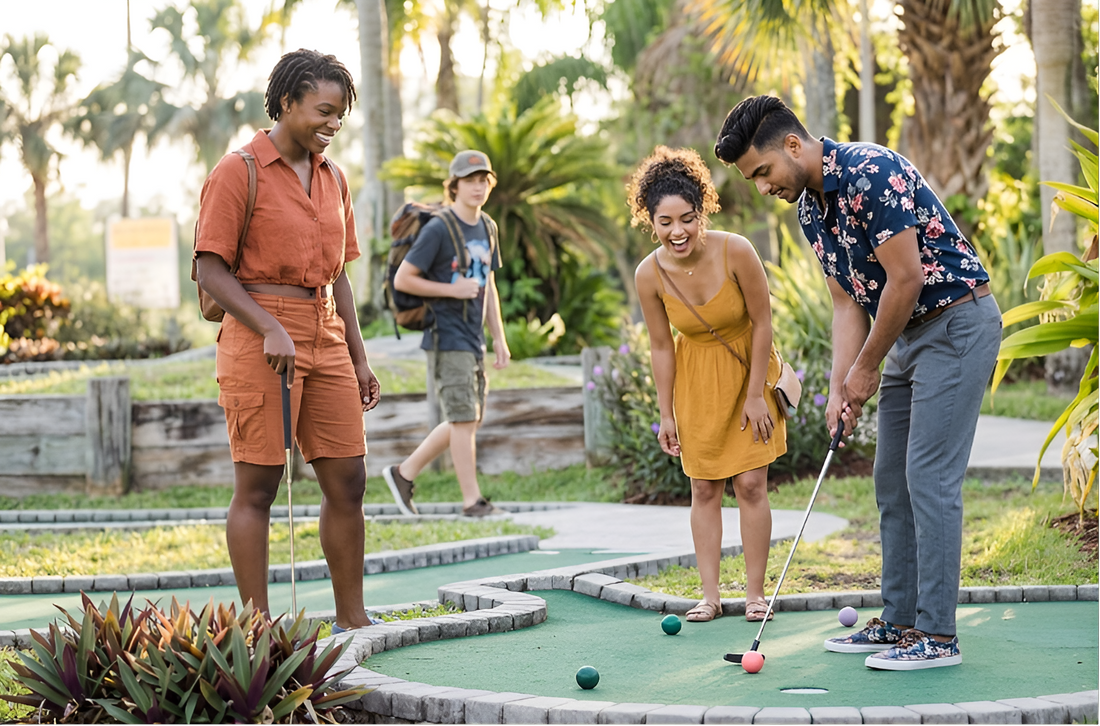 Welche Fähigkeiten sind beim Minigolf erforderlich?
