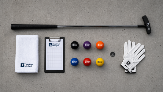 Was braucht man für Minigolf?