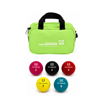 Fun-Sports - Set da 5 palline Fun-Sports con sacchetto