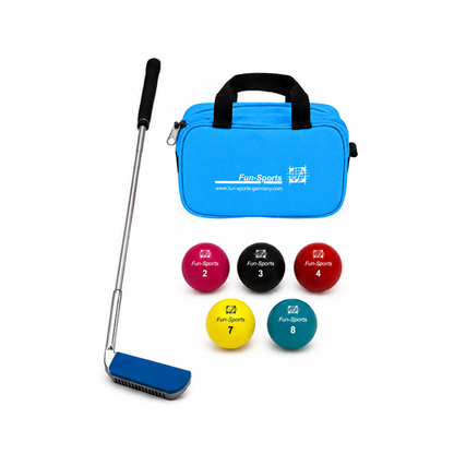 Set Fun-Sports (putter, borsetta e 5 palline Fun-Sports)