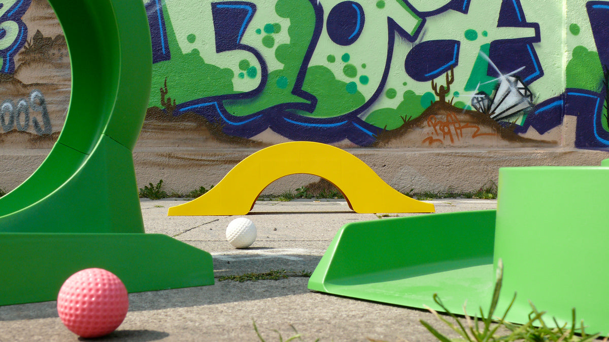 myminigolf “pro” – Minigolf set for anywhere